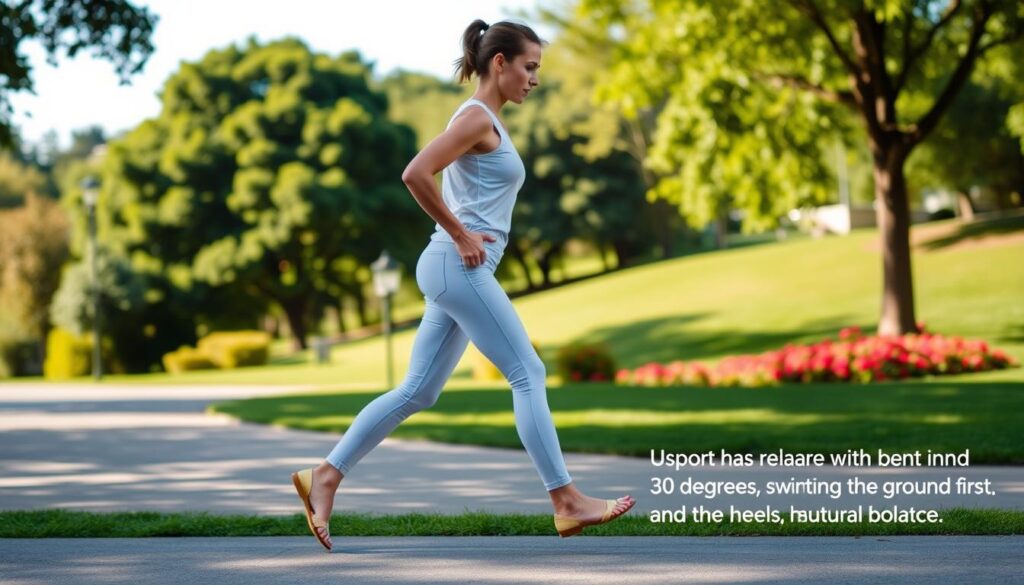proper walking form